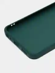 Тёмно-зелёный силиконовый чехол для Vivo V21 4G, 5G, V21S 5G (Виво В21 4Г, 5Г, В21С 5Г)), прозрачный