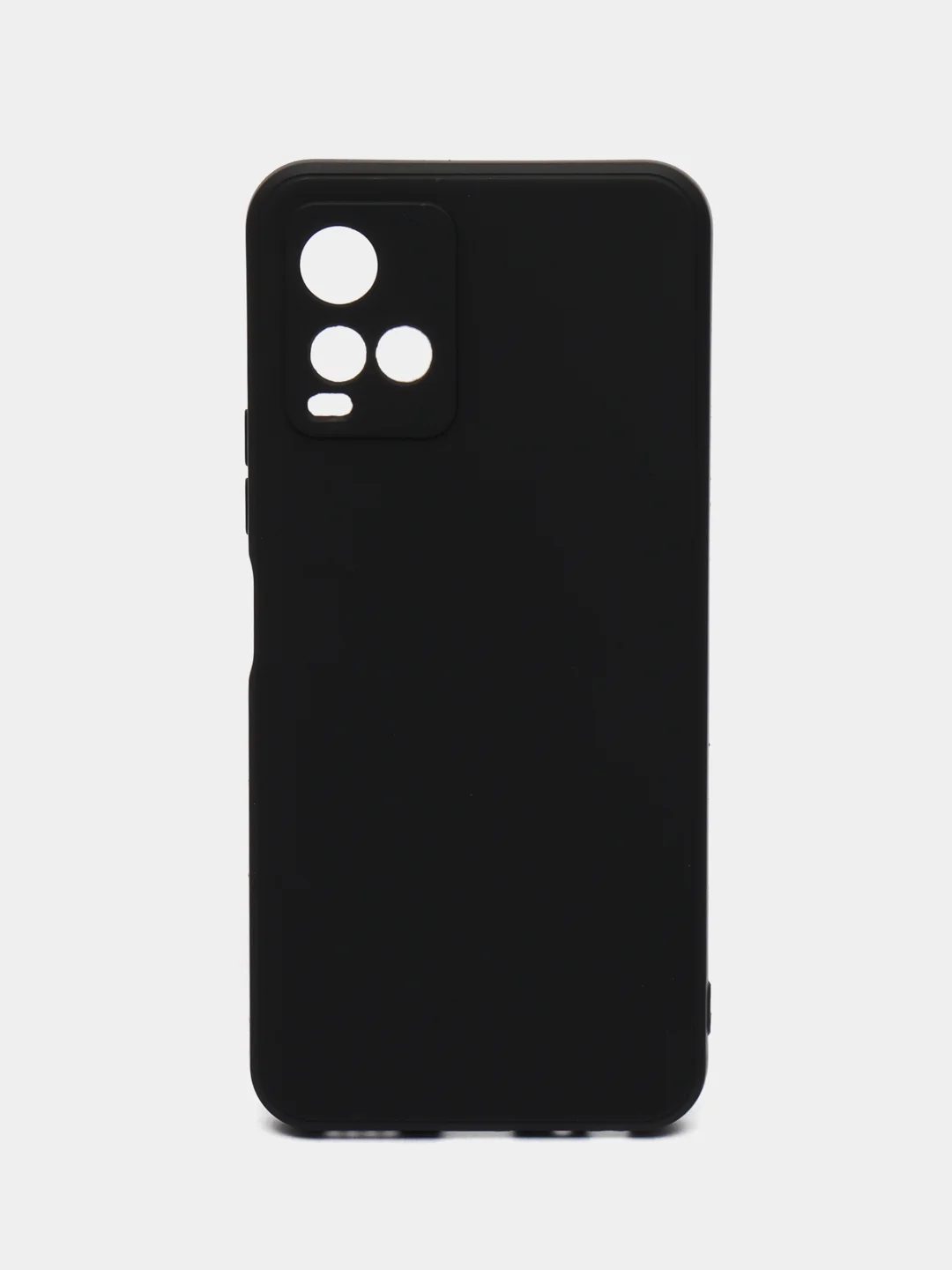 Черный силиконовый чехол для Vivo V21 4G, 5G, V21S 5G (Виво В21 4Г, 5Г, В21С 5Г)), прозрачный