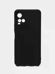 Черный силиконовый чехол для Vivo V21 4G, 5G, V21S 5G (Виво В21 4Г, 5Г, В21С 5Г)), прозрачный
