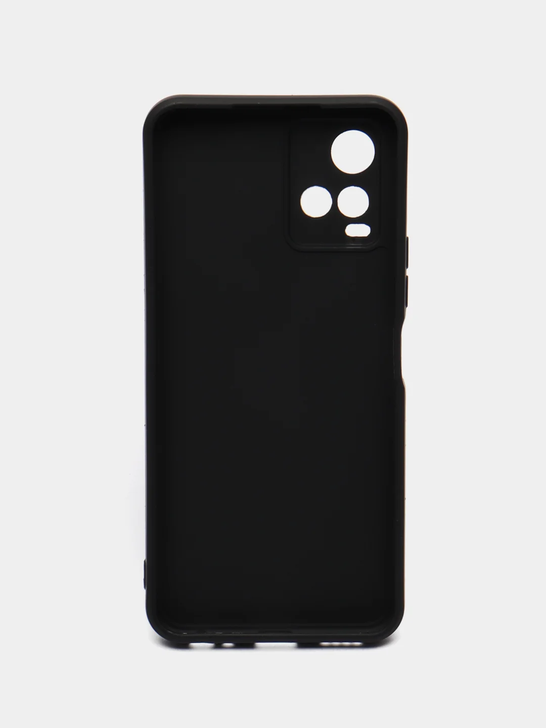 Черный силиконовый чехол для Vivo V21 4G, 5G, V21S 5G (Виво В21 4Г, 5Г, В21С 5Г)), прозрачный