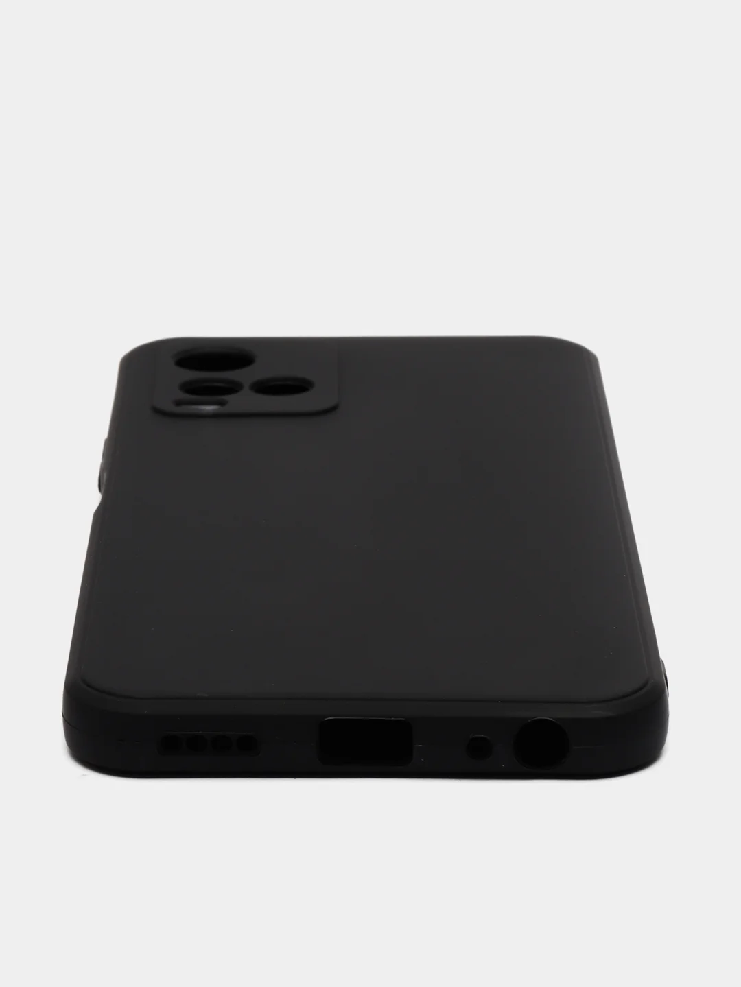 Черный силиконовый чехол для Vivo V21 4G, 5G, V21S 5G (Виво В21 4Г, 5Г, В21С 5Г)), прозрачный