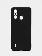 Черный силиконовый чехол для Itel A49 (Ител А49)