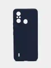 Темно-синий силиконовый чехол для Itel A49 (Ител А49)