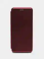 Багровый чехол-книжка для Tecno Pop 6 Pro, Pop 5 Lite, Camon 19, 19 Pro, Pova 4