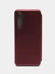 Багровый чехол-книжка для Tecno Pop 6 Pro, Pop 5 Lite, Camon 19, 19 Pro, Pova 4