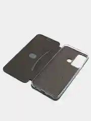 Тёмно-зелёный чехол-книжка INFINIX HOT 20i 2022