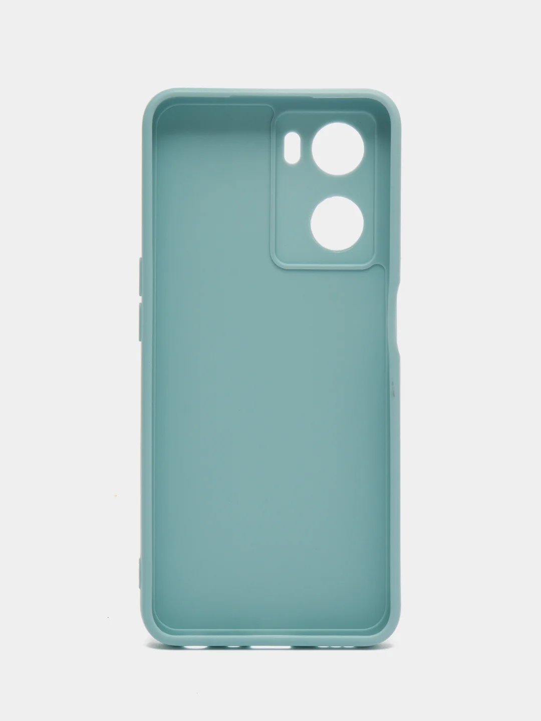 Светло-синий чехол для Oppo A57S, Oppo A77 4G (Оппо А57С, А77 4Ж), силиконовый, c защитой камеры