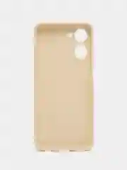 Молочный силиконовый чехол для Realme 10 4G (Реалми 10 4Г), прозрачный