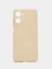 Молочный силиконовый чехол для Realme 10 4G (Реалми 10 4Г), прозрачный