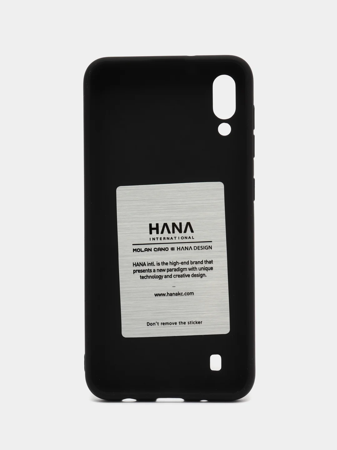 Черный силиконовый чехол для Samsung A10, M10 Hana Molan Cano, бампер для смартфона