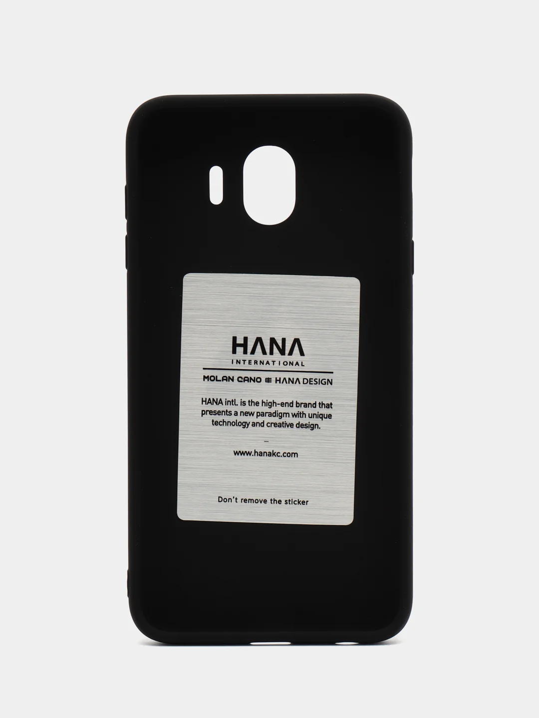 Черный силиконовый чехол для Samsung J4 2018 Hana Molan Cano, бампер для смартфона