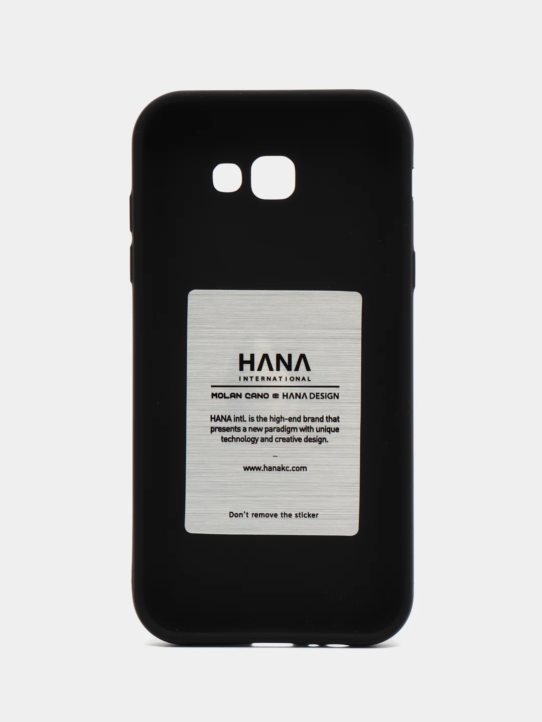 Черный силиконовый чехол для Samsung A7 2017, A720 Hana Molan Cano, бампер для смартфона