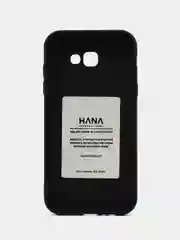 Черный силиконовый чехол для Samsung A7 2017, A720 Hana Molan Cano, бампер для смартфона