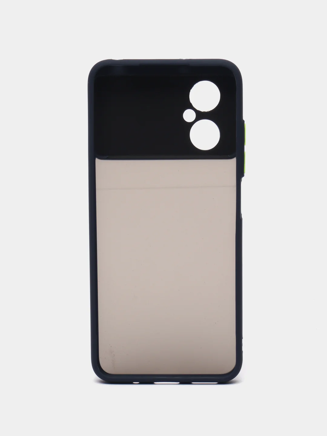 Темно-синий чехол Xiaomi Poco M4 5G, (Сяоми Поко М4 5G) пластиковый, матовый, с цветными кнопками