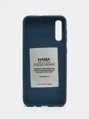 Синий силиконовый чехол для Samsung A50, A505 Hana Molan Cano бампер для смартфона