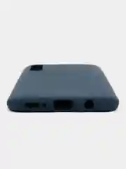 Синий силиконовый чехол для Samsung A50, A505 Hana Molan Cano бампер для смартфона
