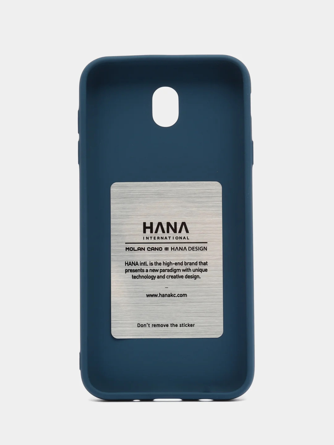 Синий силиконовый чехол для Samsung J7 2017 / J730 Hana Molan Cano, бампер для смартфона