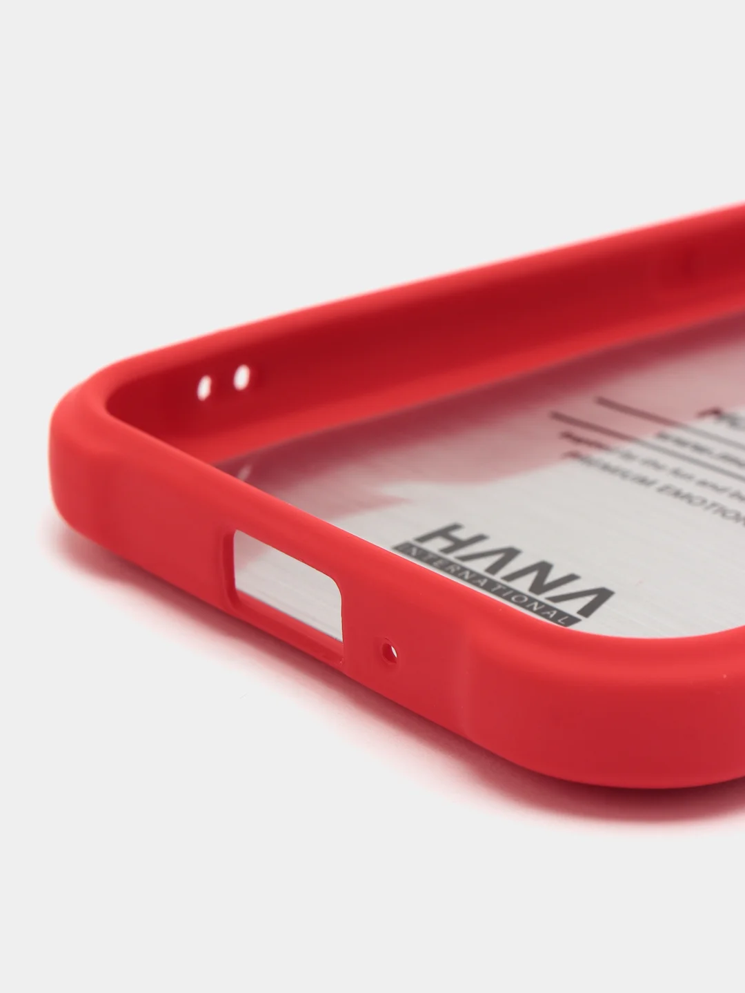 Красный силиконовый чехол для Samsung J1 Ace Hana Molan Cano, бампер для смартфона
