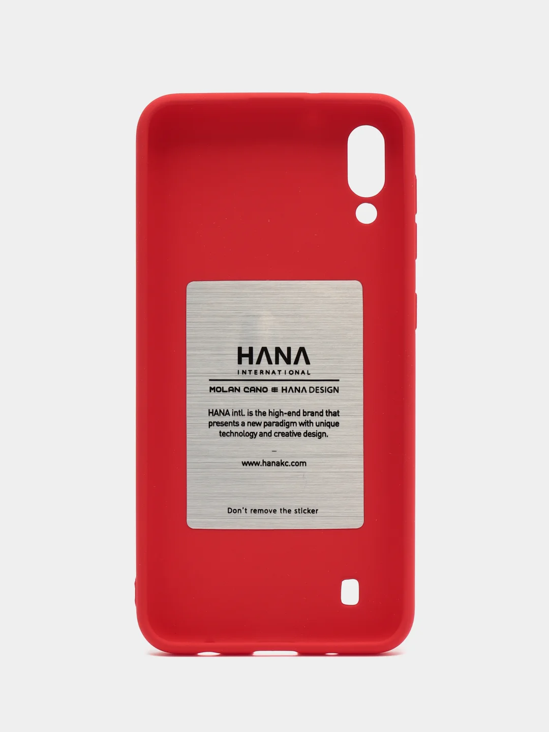 Красный силиконовый чехол для Samsung A10, M10 Hana Molan Cano, бампер для смартфона