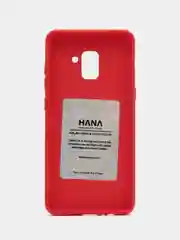Красный силиконовый чехол для Samsung A8 Plus 2018, A730 Hana Molan Cano, бампер для смартфона