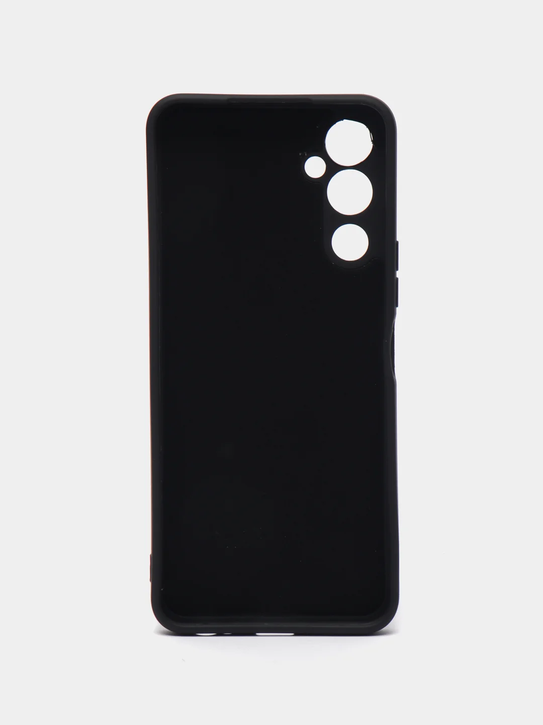 Черный чехол для Tecno Pova 4 (Техно Пова 4), силиконовый, цветной, с подкладом