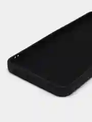 Черный чехол для Tecno Pova 4 (Техно Пова 4), силиконовый, цветной, с подкладом