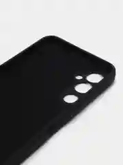 Черный чехол для Tecno Pova 4 (Техно Пова 4), силиконовый, цветной, с подкладом