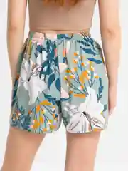 Салатовый шорты женские домашние, пижамные, вискоза, 10 расцветок
