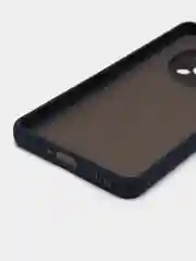 Темно-синий чехол пластиковый Honor X9, X30 (Хонор Х9, Х30), матовый, с цветными кнопками