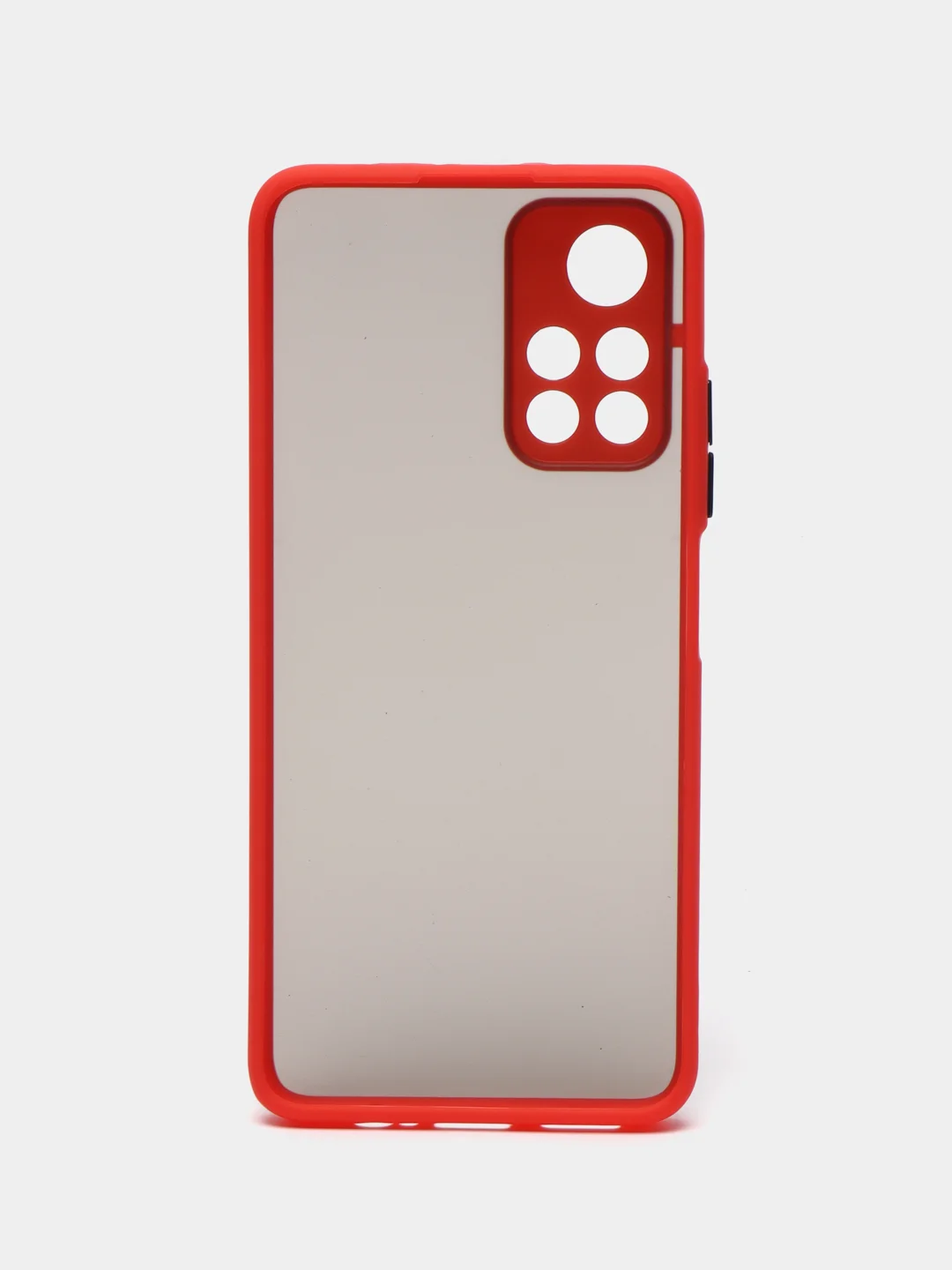 Бирюзовый чехол Xiaomi Poco M4 Pro 5G, Redmi Note 11 5G, пластиковый, матовый, с цветными кнопками