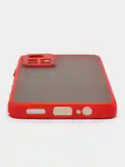 Бирюзовый чехол Xiaomi Poco M4 Pro 5G, Redmi Note 11 5G, пластиковый, матовый, с цветными кнопками