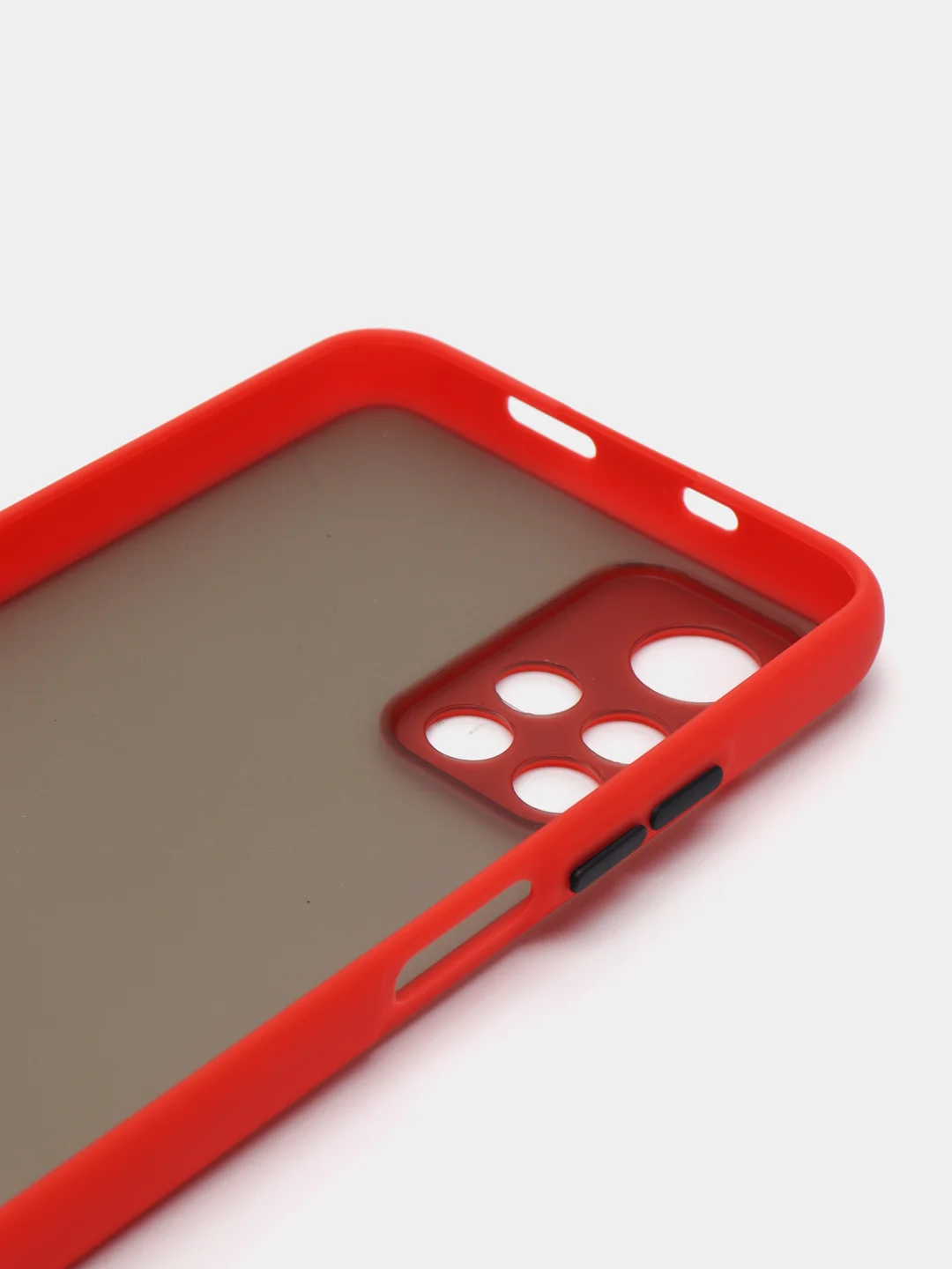 Бирюзовый чехол Xiaomi Poco M4 Pro 5G, Redmi Note 11 5G, пластиковый, матовый, с цветными кнопками