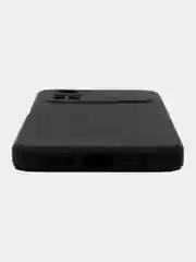 Черный чехол силиконовый для Xiaomi Poco M4 Pro 4G (Сяоми Поко М4 Про 4 Джи), с подкладом