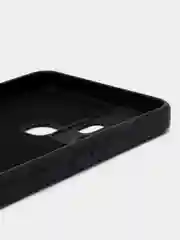 Черный чехол силиконовый для Infinix Smart 6 Plus (Инфиникс Смарт 6 Плюс), цветной, с подкладом