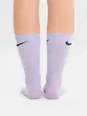 Сиреневый носки женские, высокие