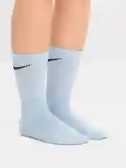 Голубой носки женские, высокие