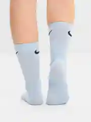 Голубой носки женские, высокие