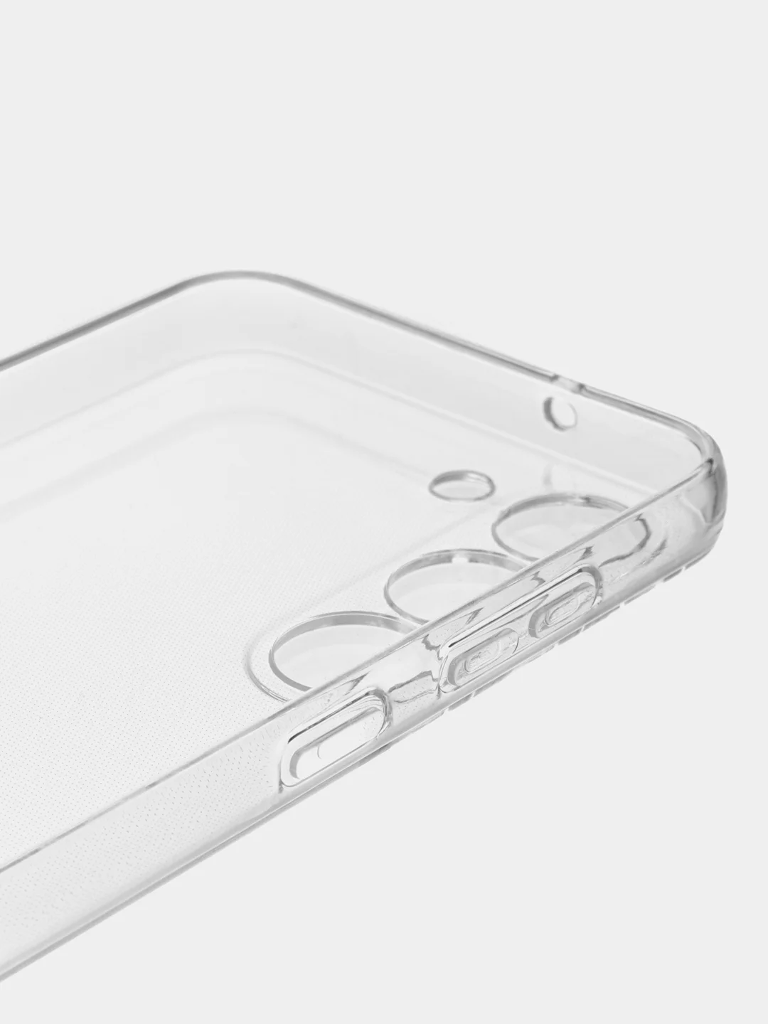 Прозрачный чехол для Samsung Galaxy S23 (Самсунг Галакси С23), прозрачный, силиконовый