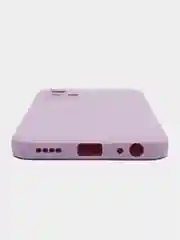Лавандовый силиконовый чехол для Vivo V21 4G, 5G, V21S 5G (Виво В21 4Г, 5Г, В21С 5Г)), прозрачный