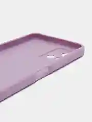 Лавандовый силиконовый чехол для Vivo V21 4G, 5G, V21S 5G (Виво В21 4Г, 5Г, В21С 5Г)), прозрачный