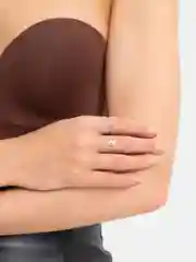 Серебряный парные кольца с сердцами