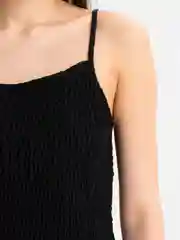 Черный топ женский LaFemme, на бретелях