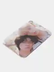 Розовый карточки K-Pop "TXT", ламинированные, 6 штук