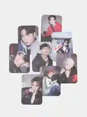 Черный карточки K-pop "ATEEZ", ламинированные, 8 штук