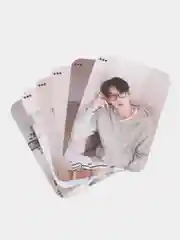 Серый карточки K-Pop "TXT", ламинированные, 6 штук
