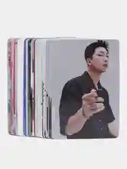 Синий карточки k-pop BTS, коллекционные, 55 штук