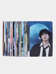 Индиго карточки k-pop BTS, коллекционные, 55 штук