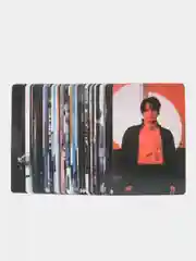 Черный карточки k-pop BTS, коллекционные, 55 штук