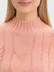 Коралловый меланж свитер женский Tiffan
