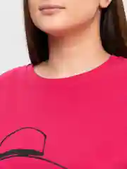 Вишнёвый футболка женская из хлопка